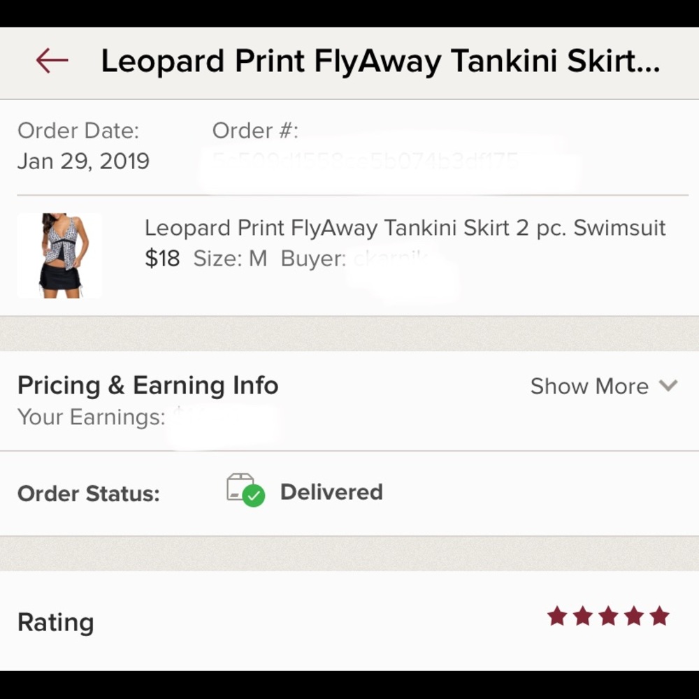 5⭐️ Leopard Print FlyAway Tankini Skirt Swimsuit - Picture 7 of 7